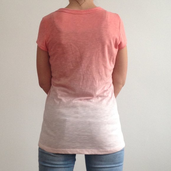 Hyba - Ombre Coral T-Shirt - Picture 3 of 3